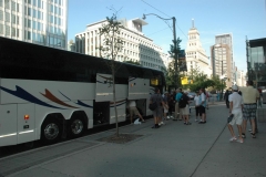 Golf - loading bus 1