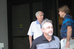 Golf - loading bus Fred - Bill - Dave