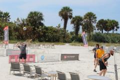 Thur beach games - volleyball the winning serve