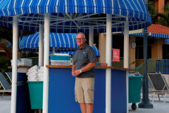 BMK - Tim G poolside