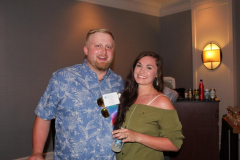 Fri - Beach party - Cully Calouette and Elise Smith