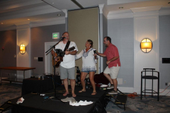 Fri - Beach party - Mr E Doug Kaufman-Peggy and Scott Miller 1