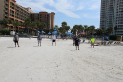 Thur beach games - football receivers
