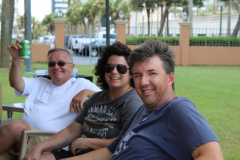 Thur beach games - football team mates in mourning 4