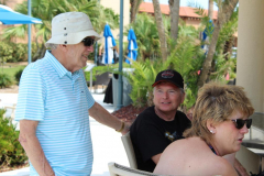 Thur beach games - football team mates in mourning 5