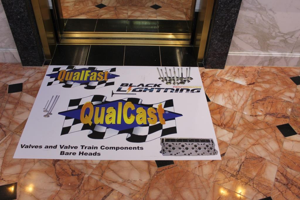 Floor stickers QualCast